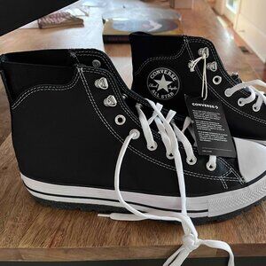 Size 10.5 - Converse Chuck Taylor All Star City Trek Black/White/Silver